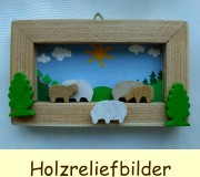 Holzreliefbild